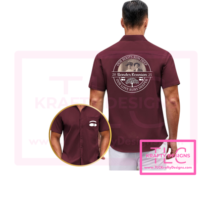 Bender's Family Reunion Button up Collection – Get Ready to Celebrate in Style!