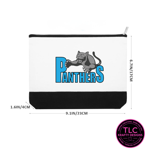 Maplewood Heights Panthers Zipper Pouch - Maplewood Heights Spirit Wear