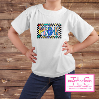 Colorful Grade Level Youth T-Shirts – Back to School Graphic Tees