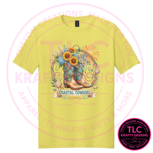 Coastal Cowgirl Summer Design – Summer Vibes Apparel