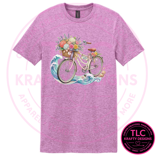 Beach Cruiser Bicycle Design – Summer Vibes Apparel