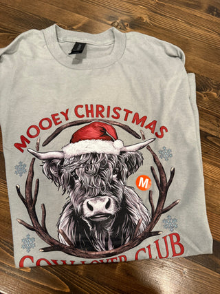 Mooey Christmas Cow Lover Club design