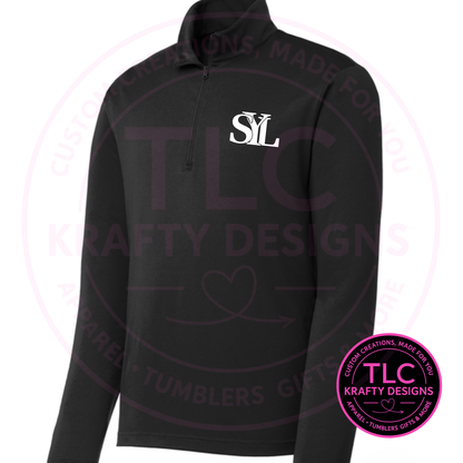 See Ya Later Foundation Embroidered 1/4 Zip Pullover – Custom Logo Performance Pullover