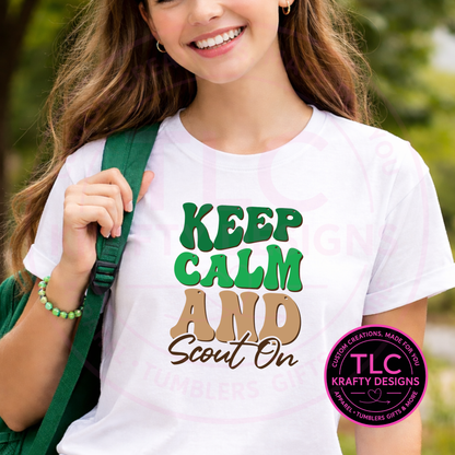 Fueled by Creativity & Girl Scout Cookies – T-Shirt or Sweatshirt | Cookie Season Apparel