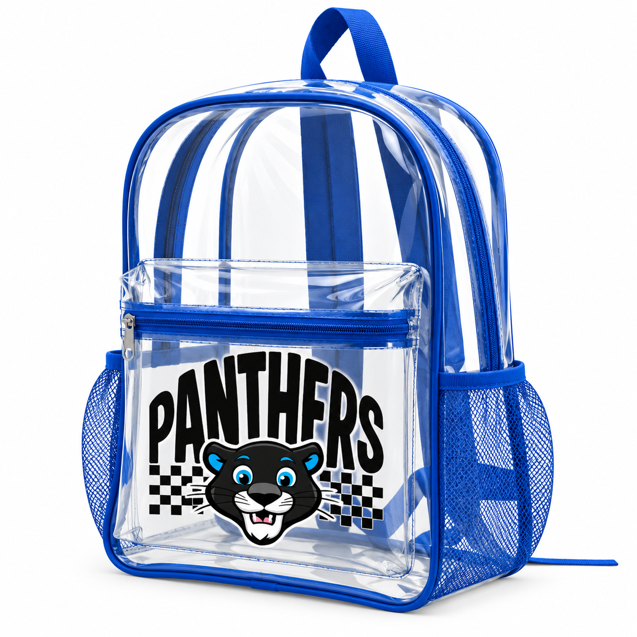 Maplewood Heights Panthers Clear Backpack – Custom School Spirit Bag