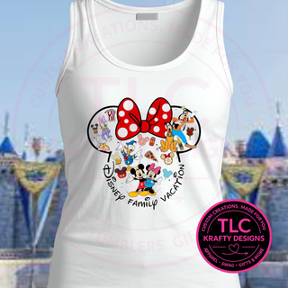Disney Family Vacation Design – Matching Family Trip Apparel
