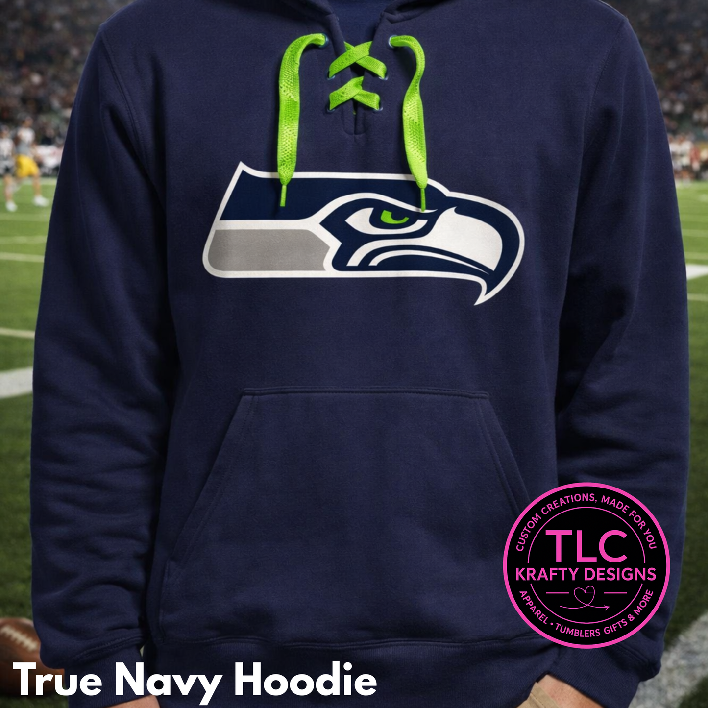 Sport-Tek Lace-Up Hoodie