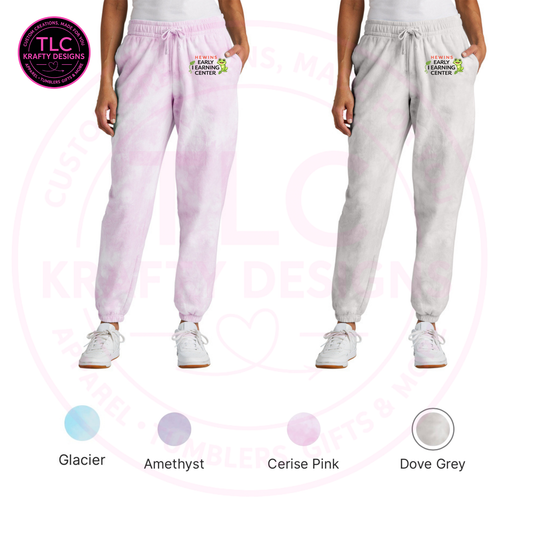 Hewins Early Learning Center Apparel - Tie-Dye Tie Waist Sweatpants
