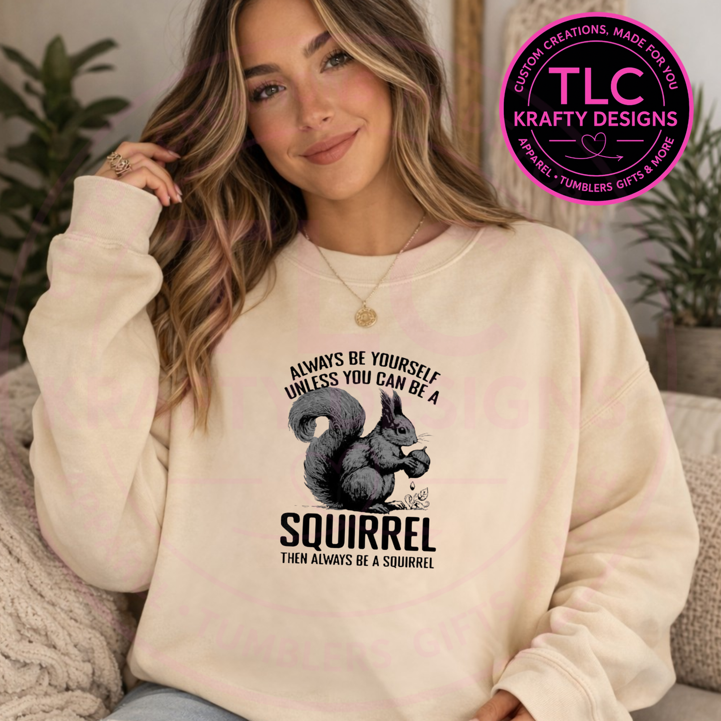 Always Be Yourself Unless You Can Be a Squirrel Design - Squirrel Lover Apparel