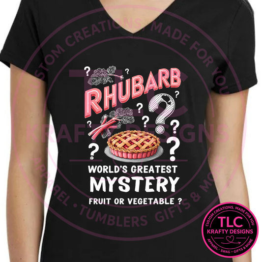 Rhubarb World's Greatest Mystery Design – Rhubarb Days Apparel