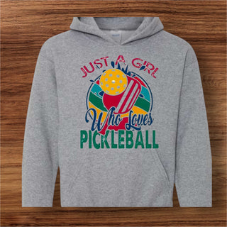 Just a Girl Who Loves Pickleball Sweatshirt