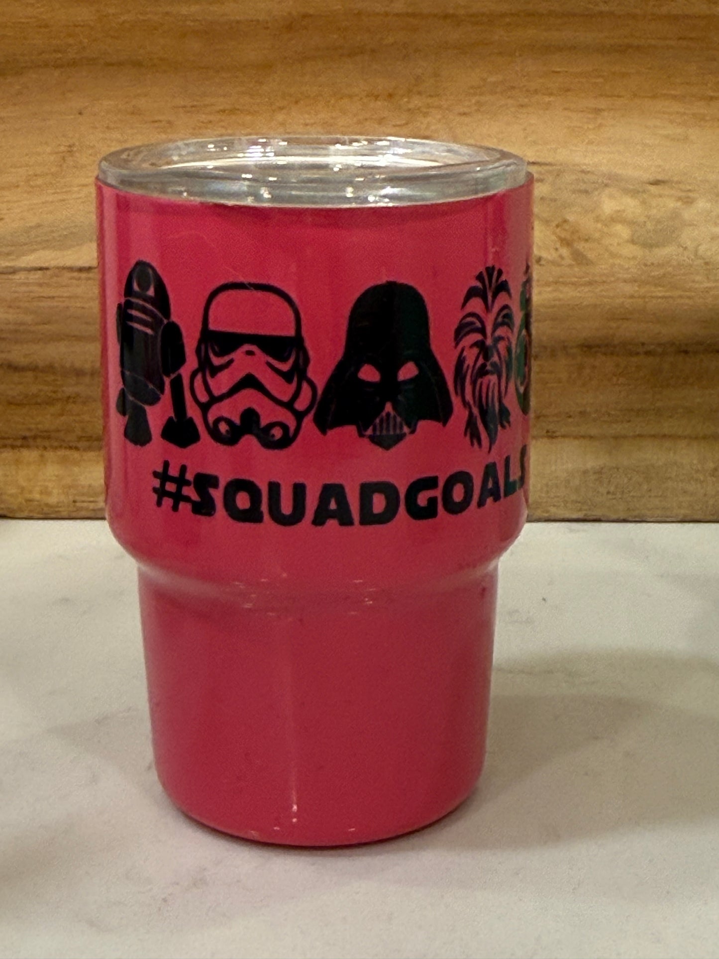 SquadGoals 3oz mini shot glass