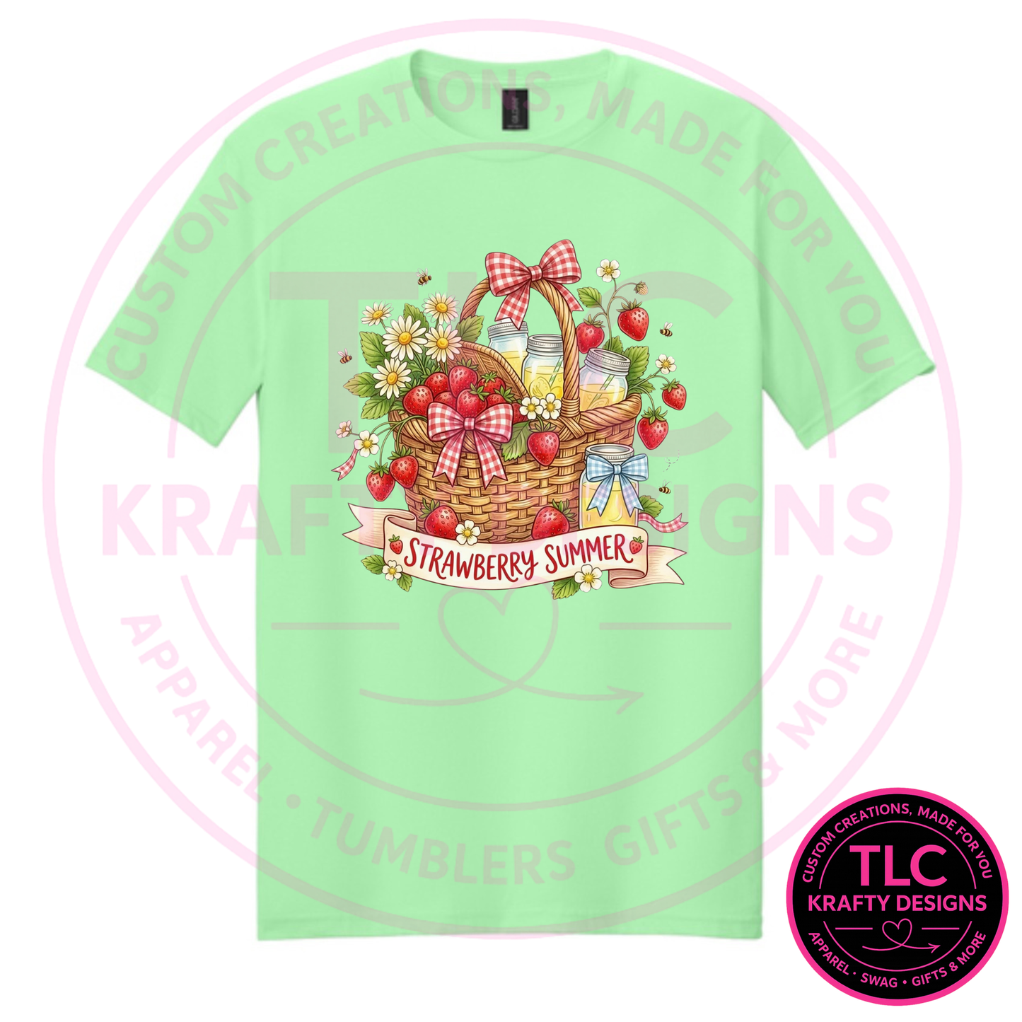 Strawberry Summer Design – Summer Vibes Apparel