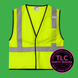 GarageExperts Safety Vest – American Flag or USA Map Flag Option