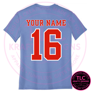 Custom Team Jersey-Style Shirt - Personalized Team Apparel