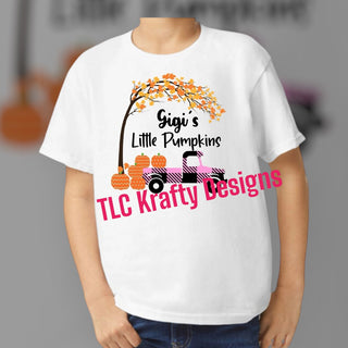 Gigi’s Little Pumpkins kids Tee