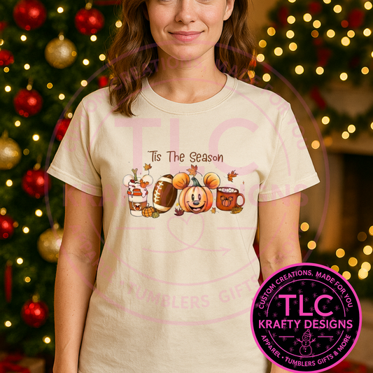Tis the Season T-Shirt - Fall Vibes Long or Short Sleeve Tee CK