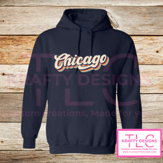 Retro Chicago Sweatshirt – Vintage-Inspired City Pride