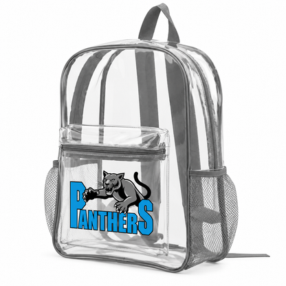 Maplewood Heights Panthers Clear Backpack – Custom School Spirit Bag