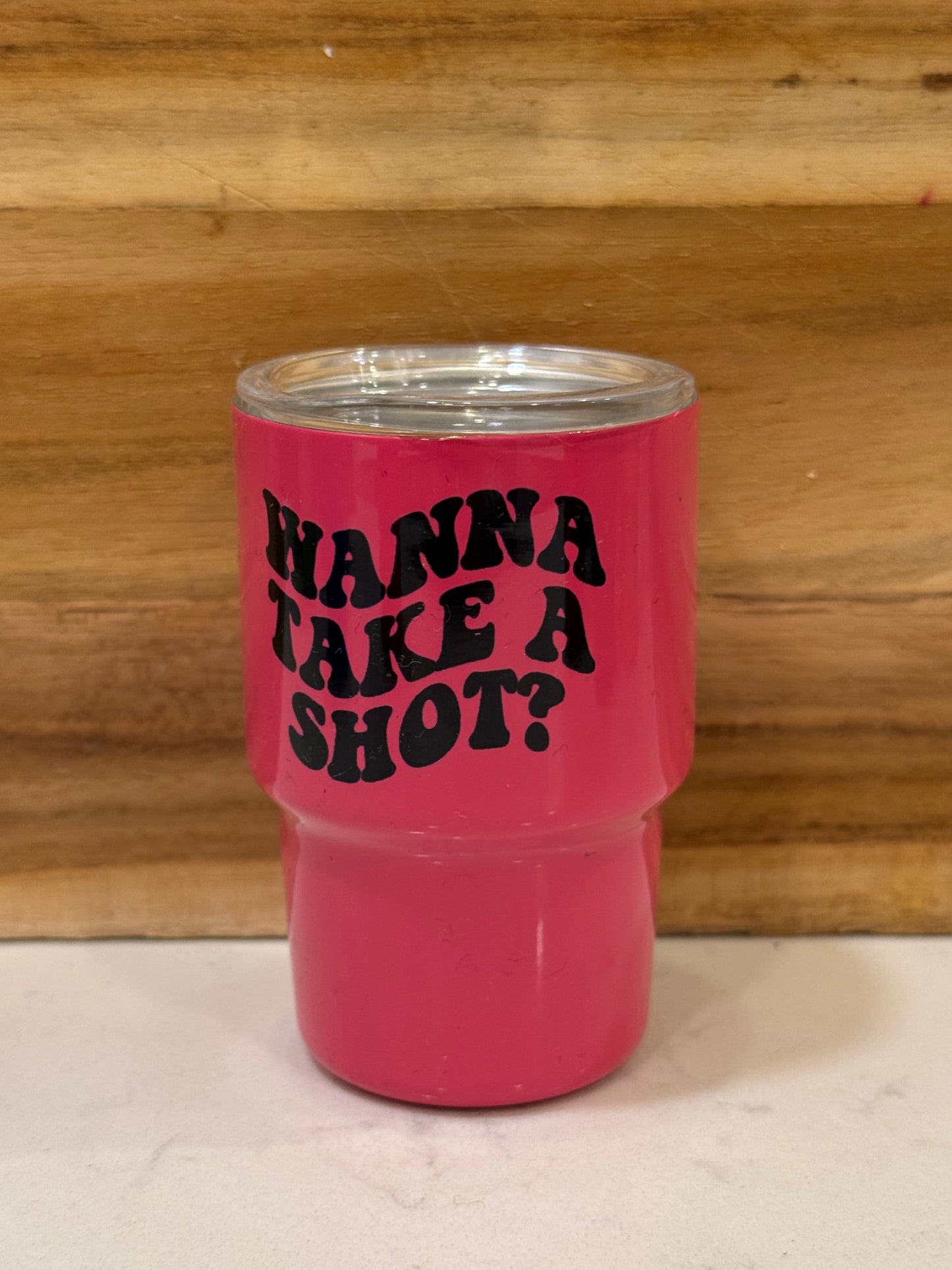 Wanna take a shot ? 3oz mini shot glass