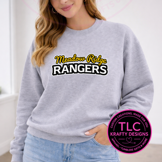 Youth Meadow Ridge Rangers Logo Apparel - Meadow Ridge Spirit Wear