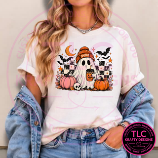 Spooky Ghost Design – Spooky Season Graphic Apparel