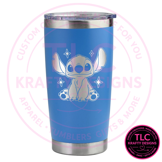 PREORDER Cute Alien Design - 20oz Engraved Tumbler Collection