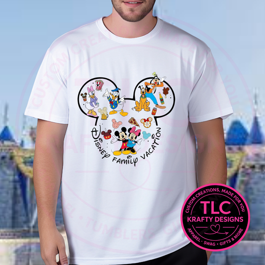 Disney Family Vacation Design – Matching Family Trip Apparel