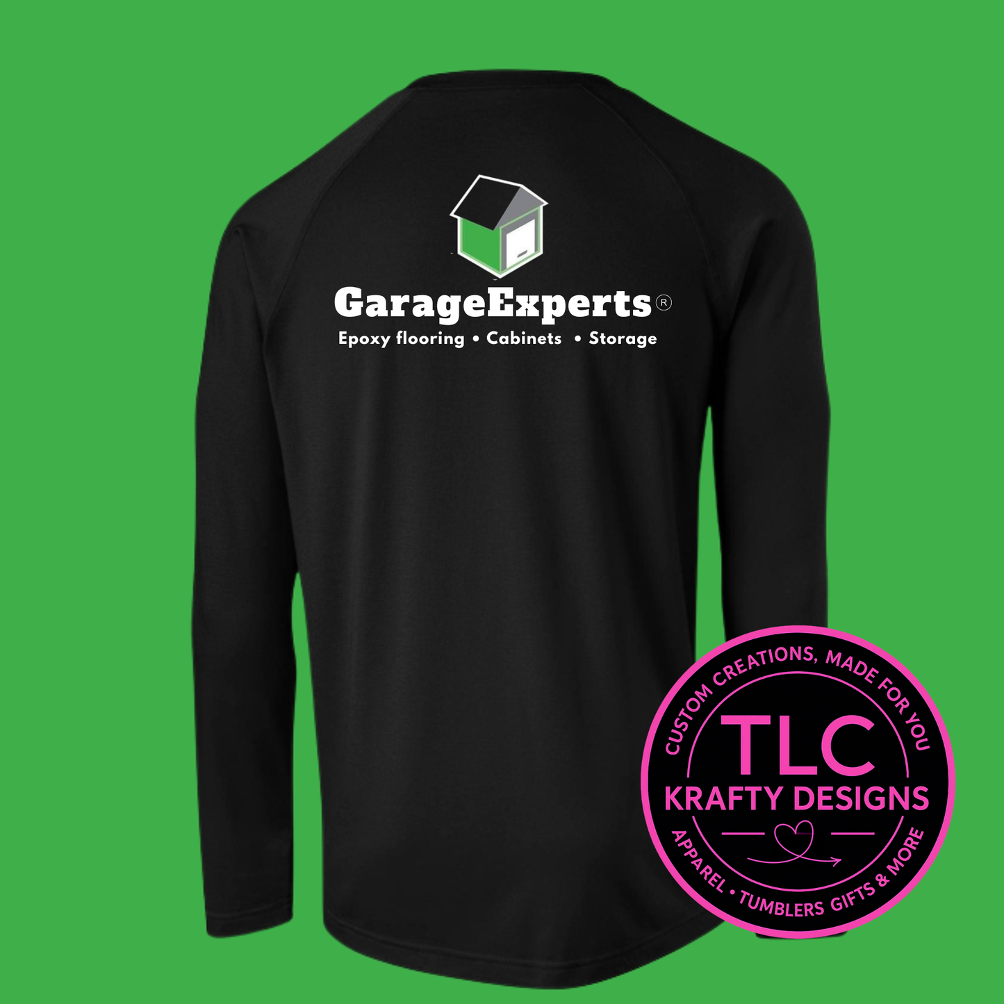 GarageExperts Custom Logo Sports-Tek Performance Long Sleeve Shirt