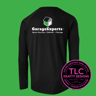 GarageExperts Custom Logo Sports-Tek Performance Long Sleeve Shirt