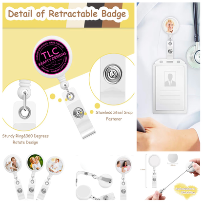 Custom Branded Badge Reels : Business and Promotional Use - Personalized Business Swag