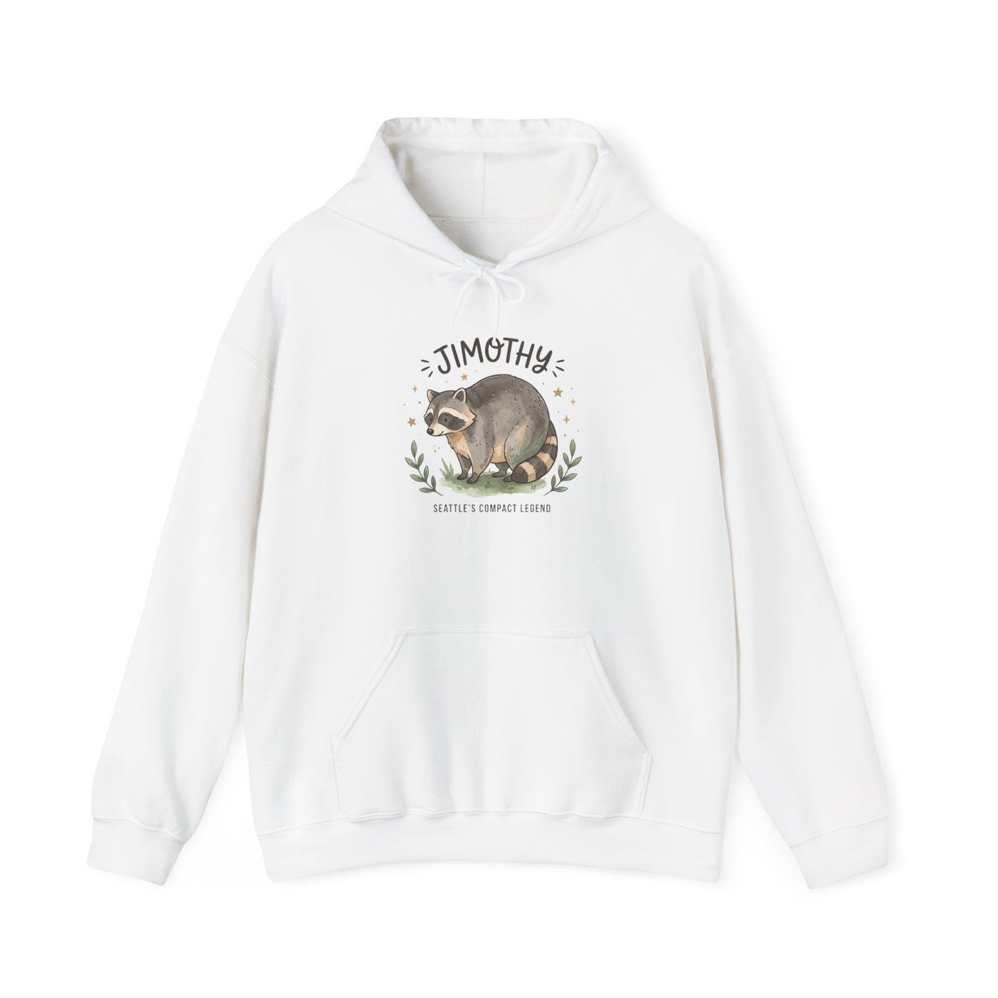 Compact Seattle Raccoon Hoodie | Jimothy-inspired, Wholesome Meme Wildlife