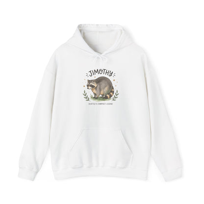 Compact Seattle Raccoon Hoodie | Jimothy-inspired, Wholesome Meme Wildlife