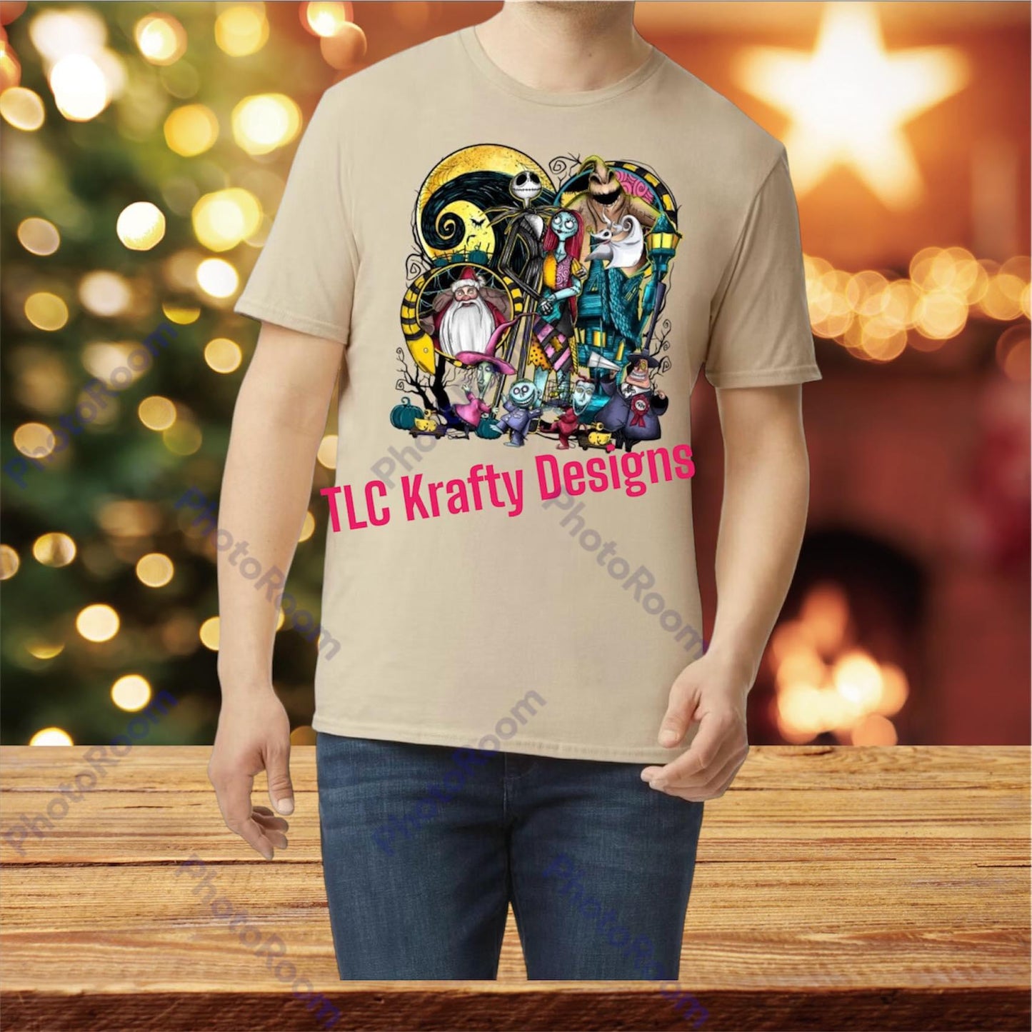 Spooky Christmas Characters T-Shirt