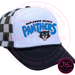 Maplewood Heights Panthers Mesh Trucker Hat - Maplewood Heights Spirit Wear