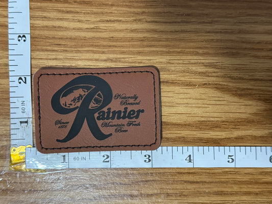 Rainier Faux Leather Patch – Standard Rectangle