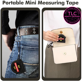 Custom Branded Mini Tape Measures : Promotional Tool - Personalized Business Swag