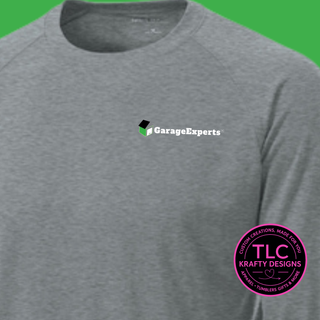 GarageExperts Custom Logo Sports-Tek Performance Long Sleeve Shirt