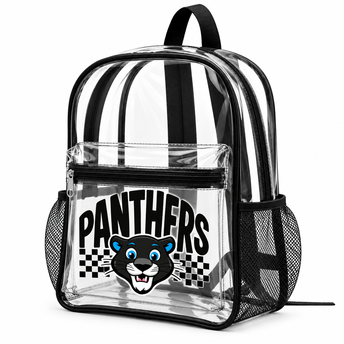 Maplewood Heights Panthers Clear Backpack – Custom School Spirit Bag
