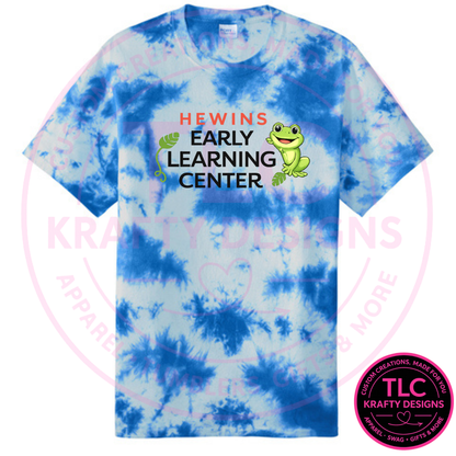 Hewins Early Learning Center Apparel - Tie-Dye T-Shirts
