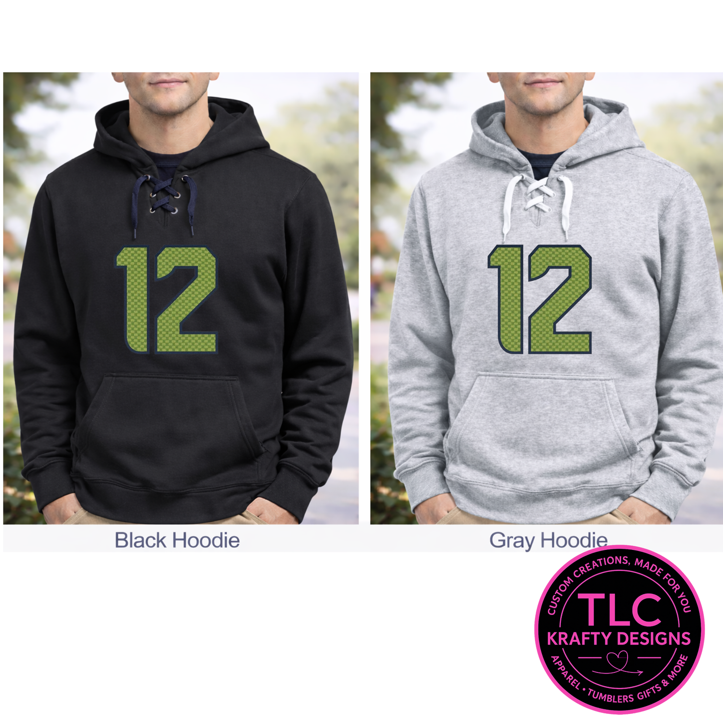 Sport-Tek Lace-Up Hoodie
