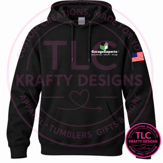 GarageExperts Custom Logo Sweatshirt - Custom Logo Work Wear