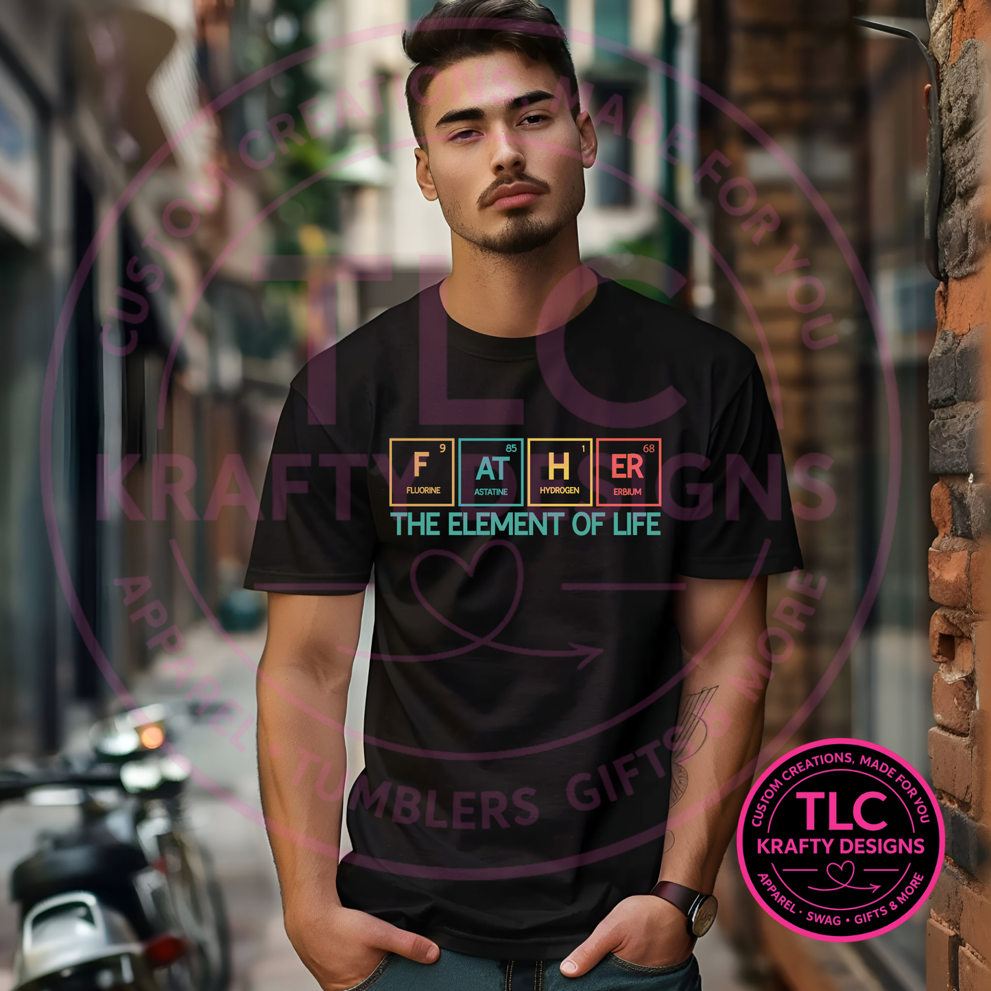 FATHER The Element Of Life Design – Dad Life Apparel