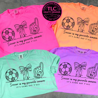 Soccer Is My Favorite Season Design – Soccer Vibes Apparel