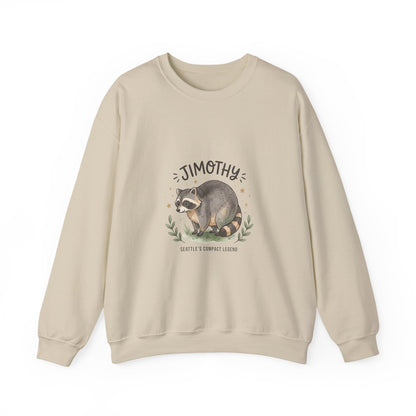 Compact Raccoon Illustration Sweatshirt | Seattle wildlife, Meme mascot