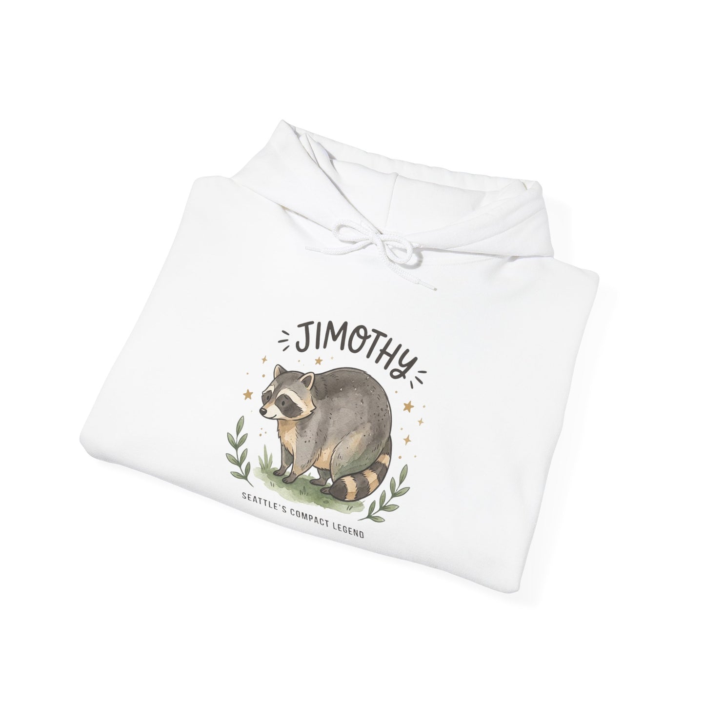 Compact Seattle Raccoon Hoodie | Jimothy-inspired, Wholesome Meme Wildlife