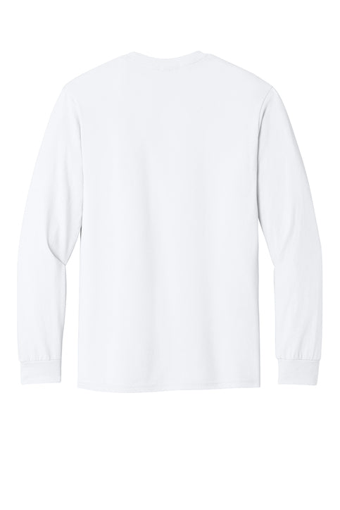 Garage Experts Heavy Cotton Long Sleeve T-Shirt – Plain White or Custom Logo Option