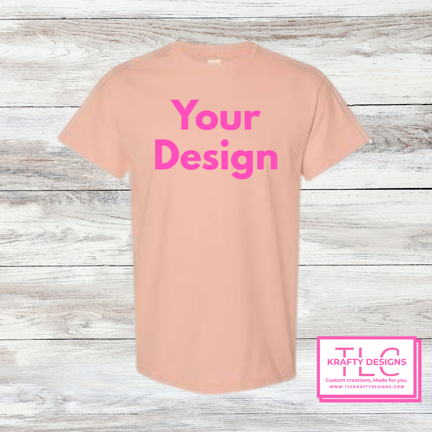 Customizable T-Shirts -Add your Design