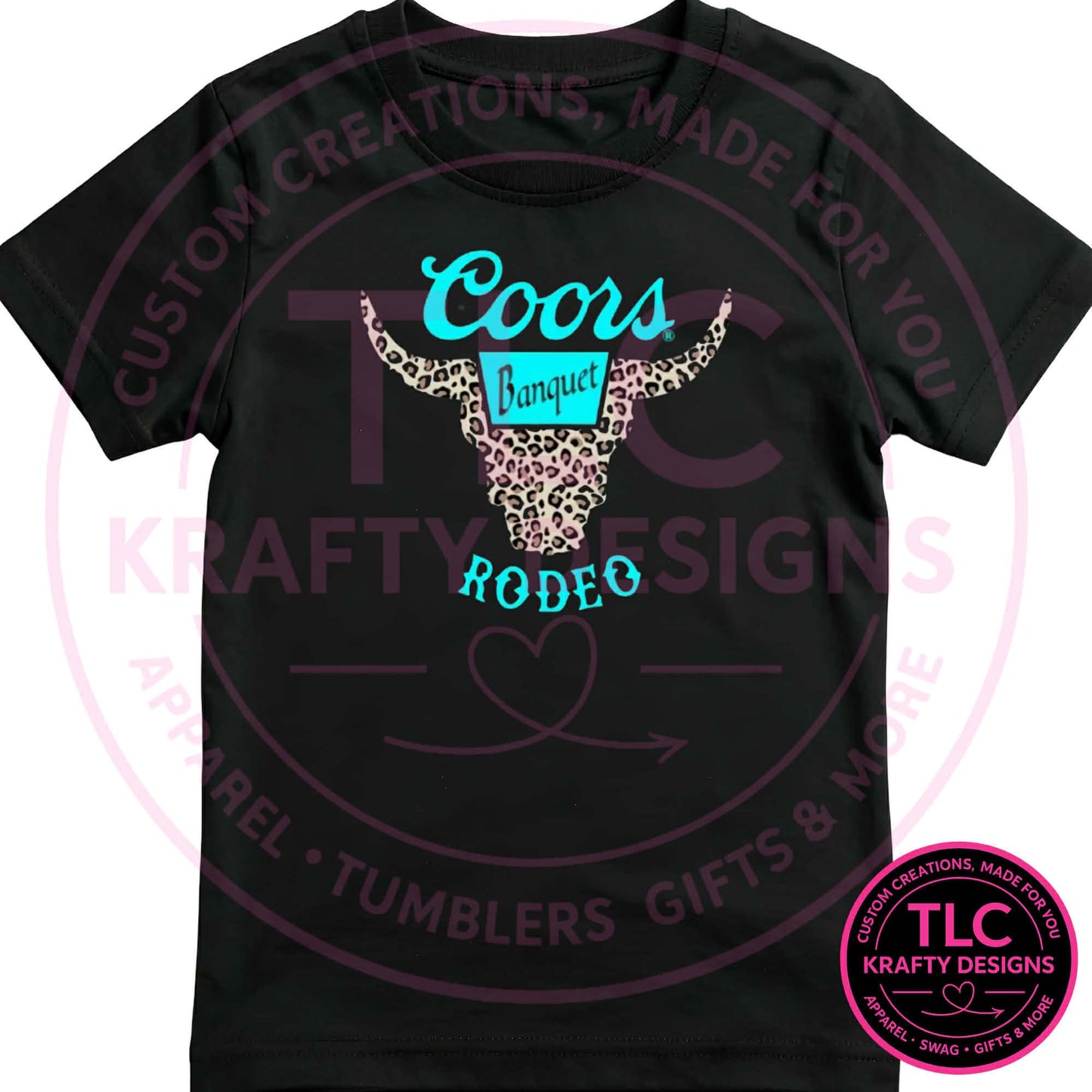 Coors Banquet Rodeo Teal Design – Western Rodeo Apparel