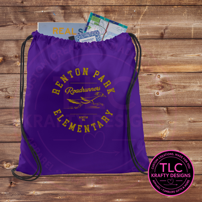 Renton Park Elementary Drawstring Bag - Custom Team Spirit Gear